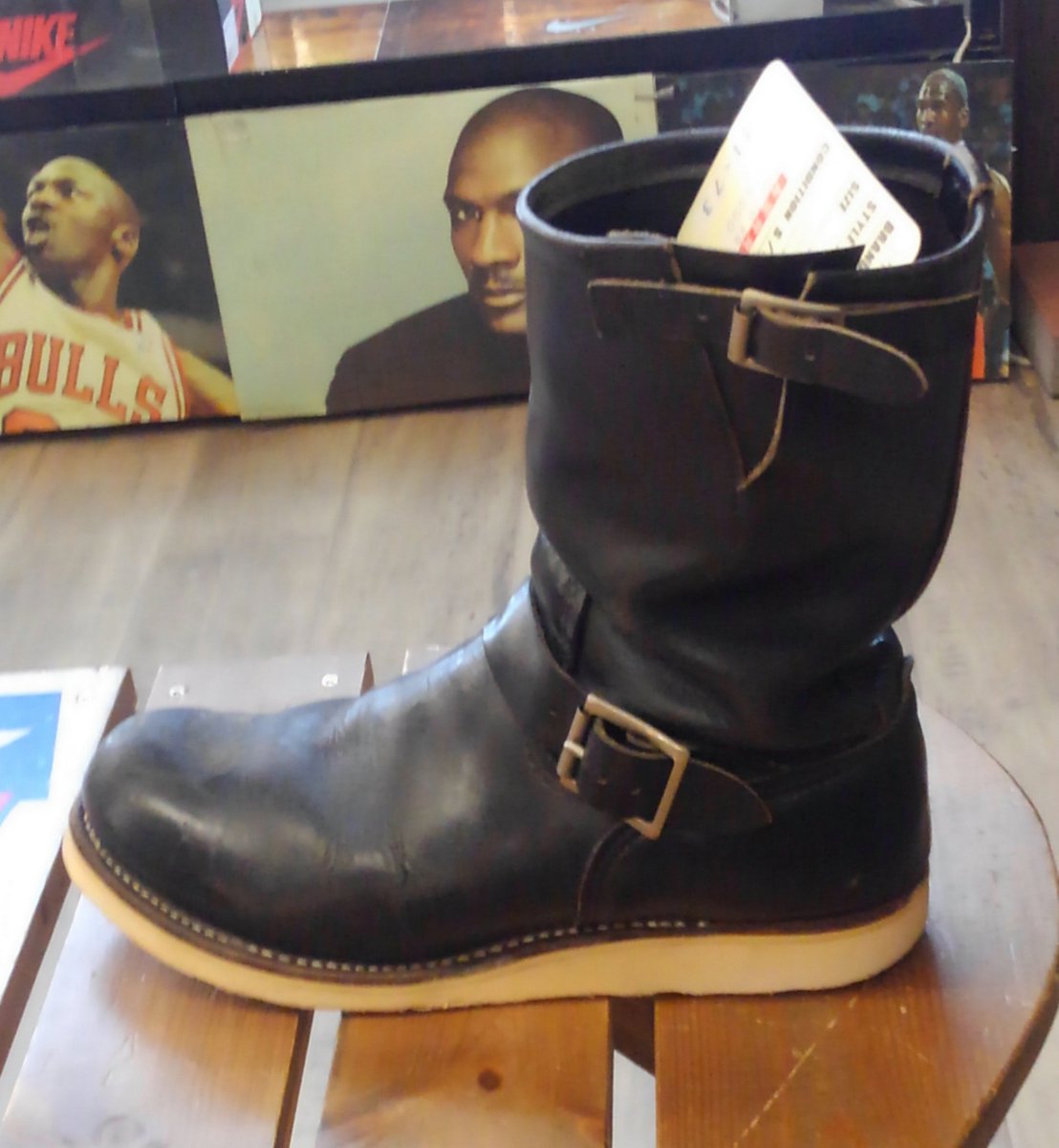 ktmbuJJ's tweet image. 買えたのに買わなくて今買えないシリーズ

#レッドウイング　
#redwing
#redwing2268
#pt91
#ウェッジソールカスタム

Pt91普通にカスタムしたらこの値段で買えない。

手持ちをカスタムお願いしたら、カスタムだけでこの金額越えてたw