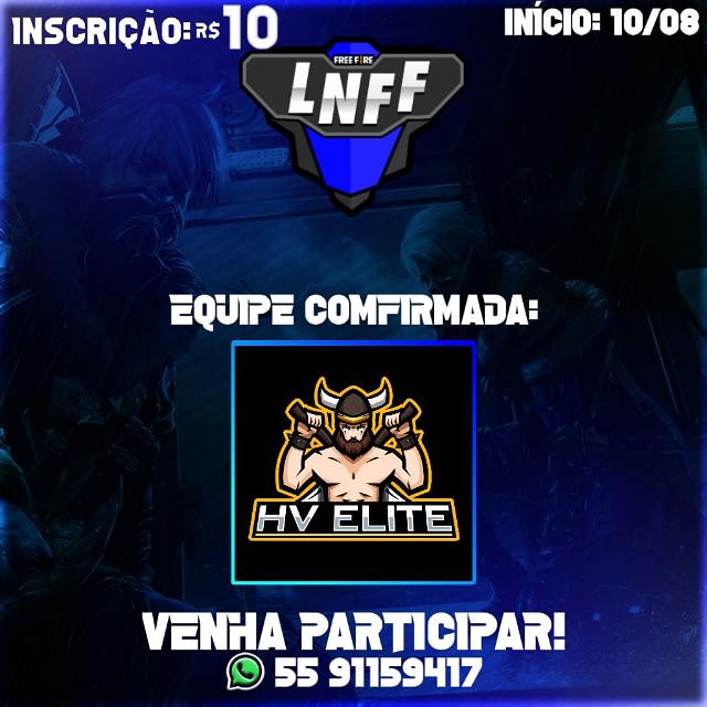 golnff's tweet image. 🔥 EQUIPE COMFIRMADA!

#FreeFire #FF #LNFFGG