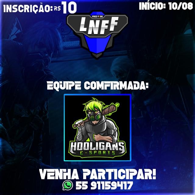 golnff's tweet image. 🔥 EQUIPE COMFIRMADA!

#FreeFire #FF #LNFFGG