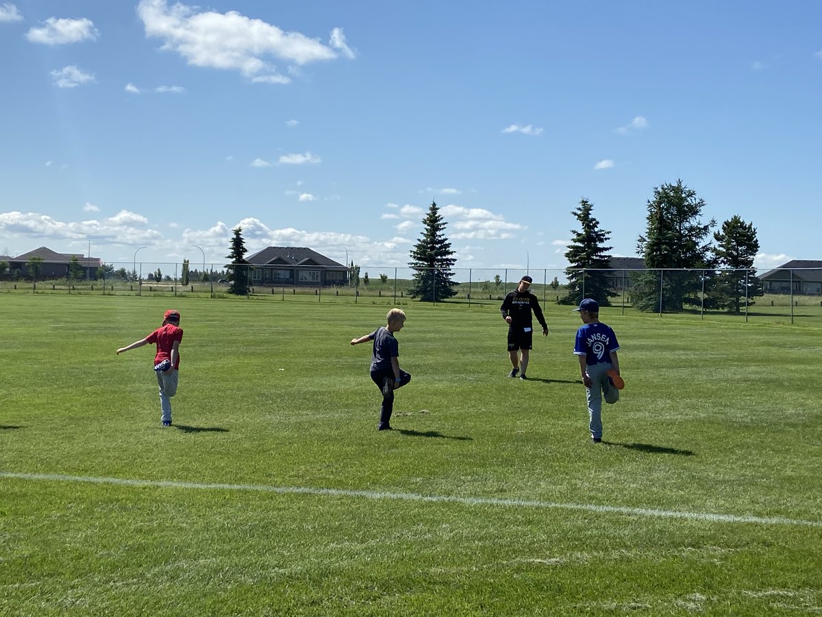 fundys_1st's tweet photo. Another fun day on the ball field with some beautiful weather! July 11 and 18 are open for booking! Come and join us for some fun, learning baseball specific skills! Follow the link: https://t.co/gfTvlzIxv3 https://t.co/bCQePWSo2i