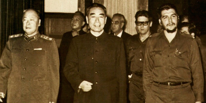 Che Guevara and Zhou Enlai meet. Just one of the interesting items I've