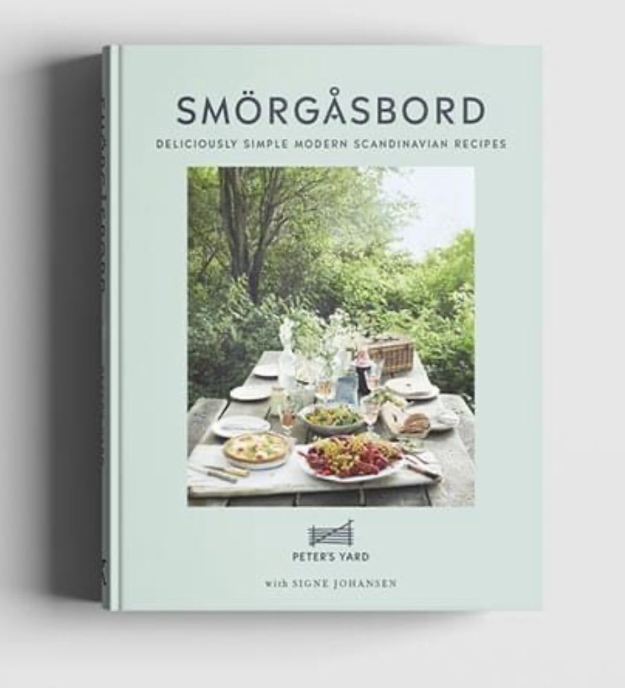 We’ve launched a cookbook!! With the fabulous <a href="/SigneSJohansen/">Signe Johansen</a> - buy online in the USA via Amazon amazon.com/Peters-Yard-Sm…