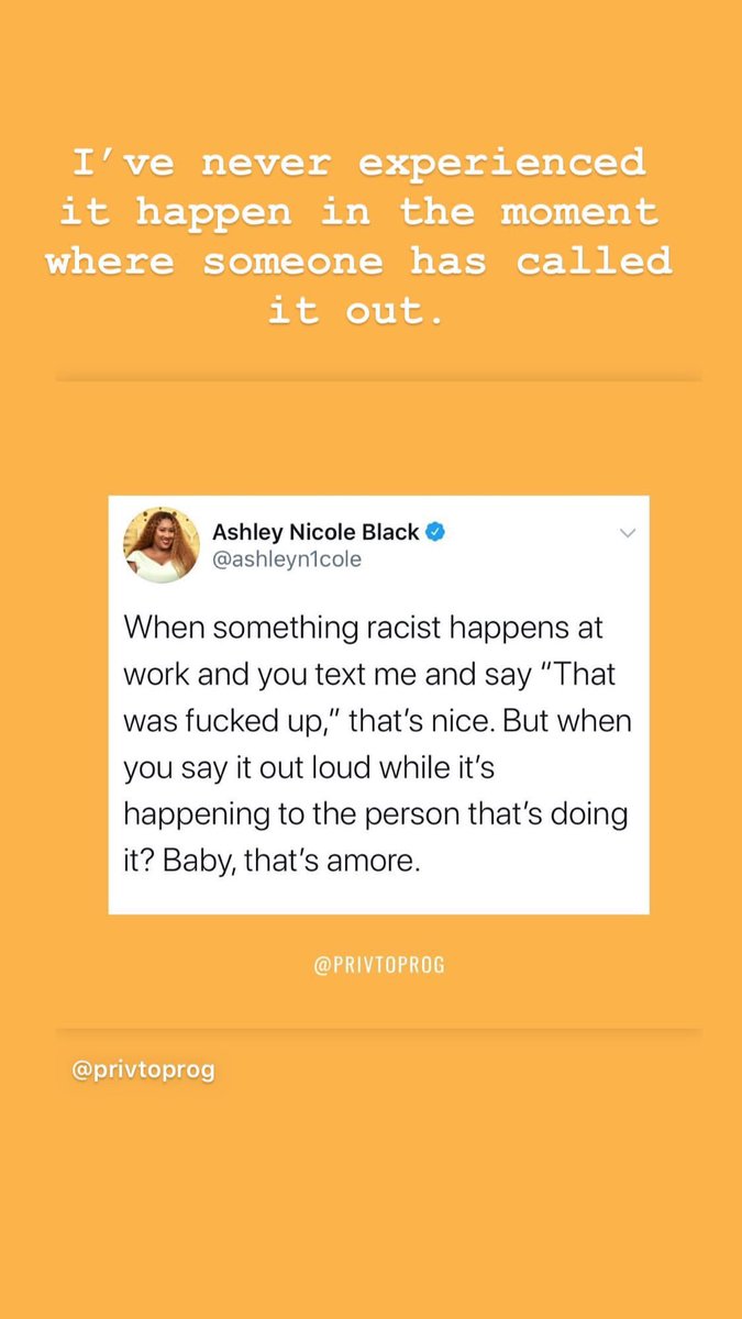“I've never experienced it happen in the moment where someone has called it out.” | via  @candicepatton instagram story  https://twitter.com/ashleyn1cole/status/1277242591893786634?s=21