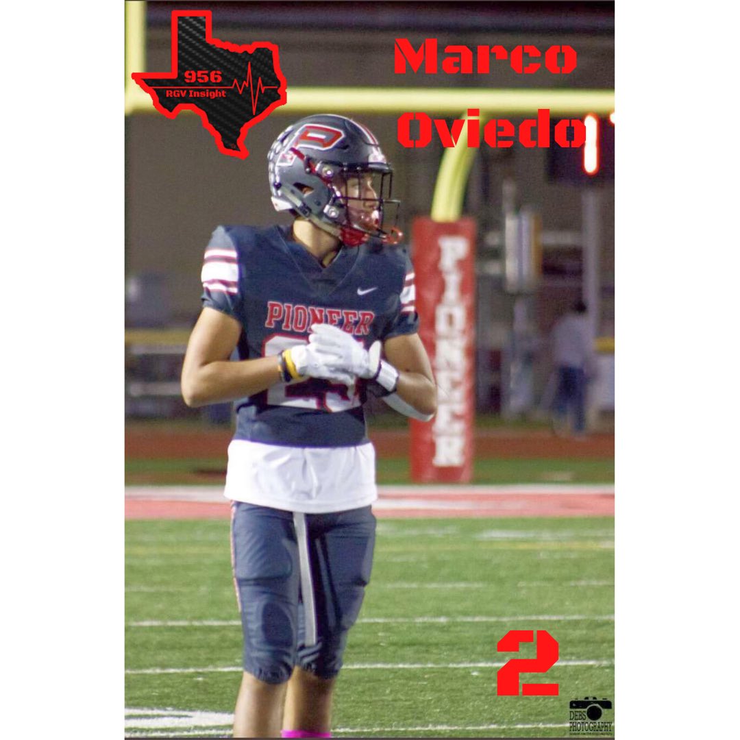 RgvInsight's tweet photo. RGV INSIGHT 
         💥Top Ten💥
⚡️ Defensive Backs⚡️

1. Ivan Mendoza 
2. Marco Oviedo
3. Diego Escovar 
4. Jaime ‘Miro’ Perez Jr.
5. Michael Banda 
6. Joshua Garcia 
7. Isaac Espino 
8. Ryan Whalen 
9. Julio Reyes 
10. Hector Muniz https://t.co/Ho230Dxur8