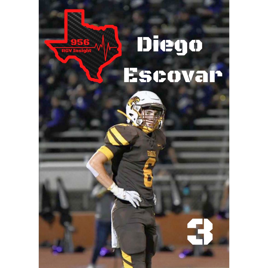 RgvInsight's tweet photo. RGV INSIGHT 
         💥Top Ten💥
⚡️ Defensive Backs⚡️

1. Ivan Mendoza 
2. Marco Oviedo
3. Diego Escovar 
4. Jaime ‘Miro’ Perez Jr.
5. Michael Banda 
6. Joshua Garcia 
7. Isaac Espino 
8. Ryan Whalen 
9. Julio Reyes 
10. Hector Muniz https://t.co/Ho230Dxur8