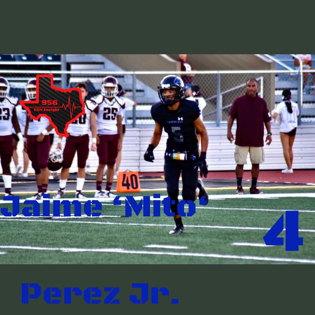 RgvInsight's tweet photo. RGV INSIGHT 
         💥Top Ten💥
⚡️ Defensive Backs⚡️

1. Ivan Mendoza 
2. Marco Oviedo
3. Diego Escovar 
4. Jaime ‘Miro’ Perez Jr.
5. Michael Banda 
6. Joshua Garcia 
7. Isaac Espino 
8. Ryan Whalen 
9. Julio Reyes 
10. Hector Muniz https://t.co/Ho230Dxur8