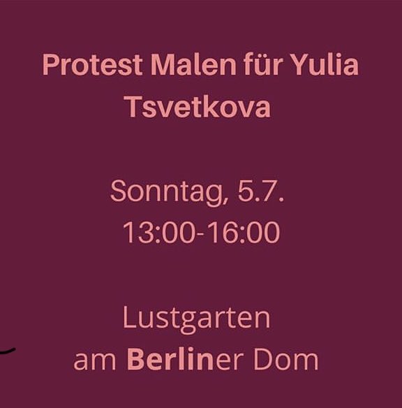 ichduersieesBLN's tweet photo. #b0507 #Tsvetkova #rupression https://t.co/hjLlWfmKH9