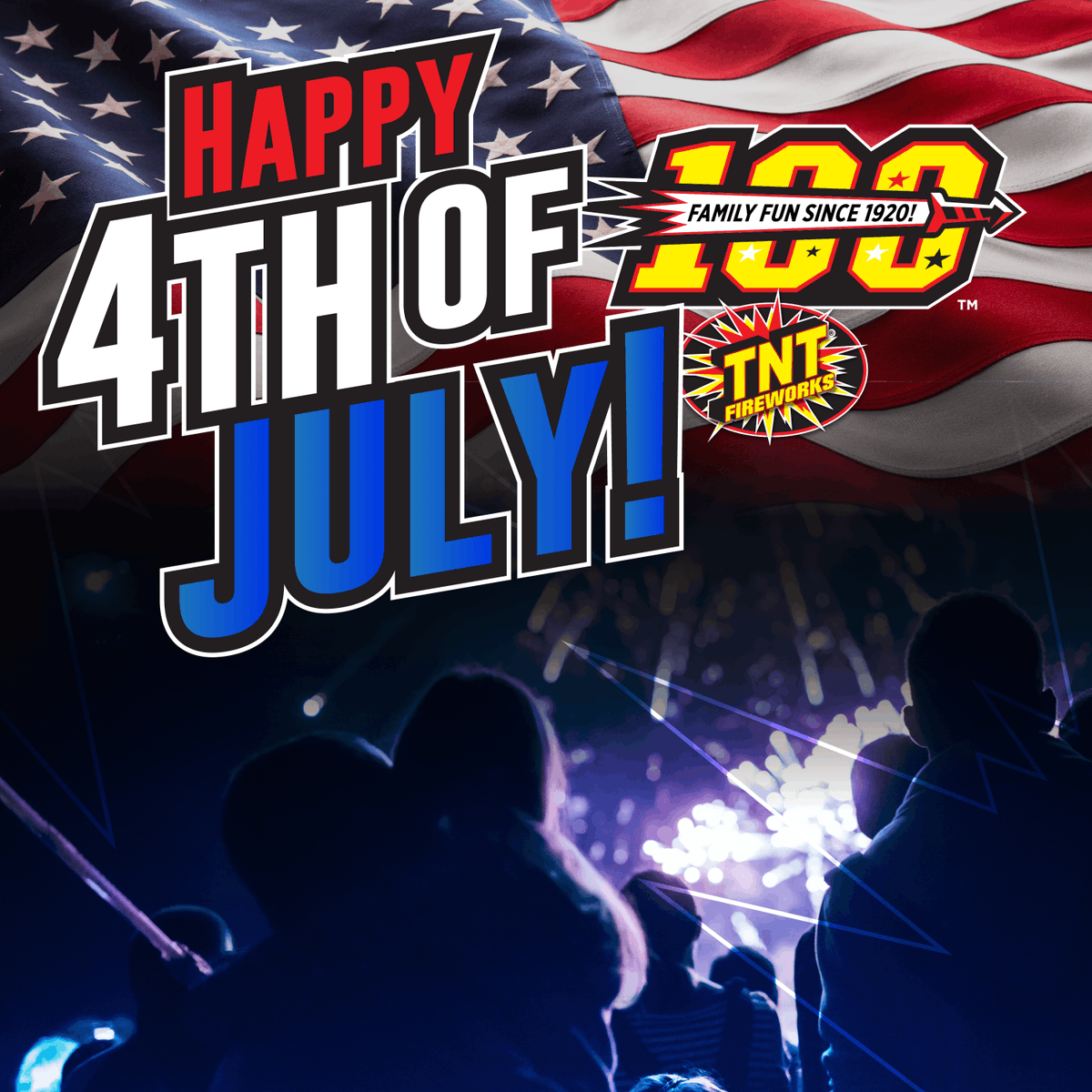 For 100 years, we have had the pleasure of helping you celebrate your freedom. Today is a special day for us all. Have a happy and safe 4th of July! 🇺🇸🦅🎆 •
•
#fourthofjuly #fireworksphotography #fireworkshow #fireworknight #fireworkdisplay