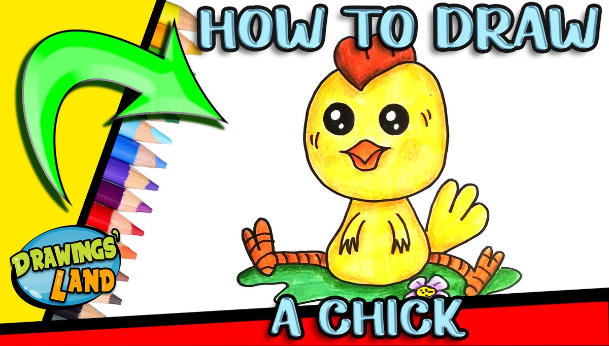 Drawings_Land's tweet photo. How to DRAW a CHICK Easy Step by Step https://t.co/8RgVZColWn via @YouTube 

#learntodraw #kids #art #howtodraw #artforkids #drawingtutorial #easydrawing #draw #kidsactivities #drawing #cartoon #cuteanimals #chick #chickens https://t.co/XCMBprUhyo