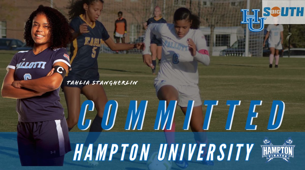 svpwomenssoccer's tweet photo. Congrats to Tahlia Stangherlin, committed to Hampton University Women’s Soccer. We are proud of you!! @Pallotti_HS @SVPHSAthletics @PallottiB @IAAMconnected https://t.co/RbhtwRsZXb