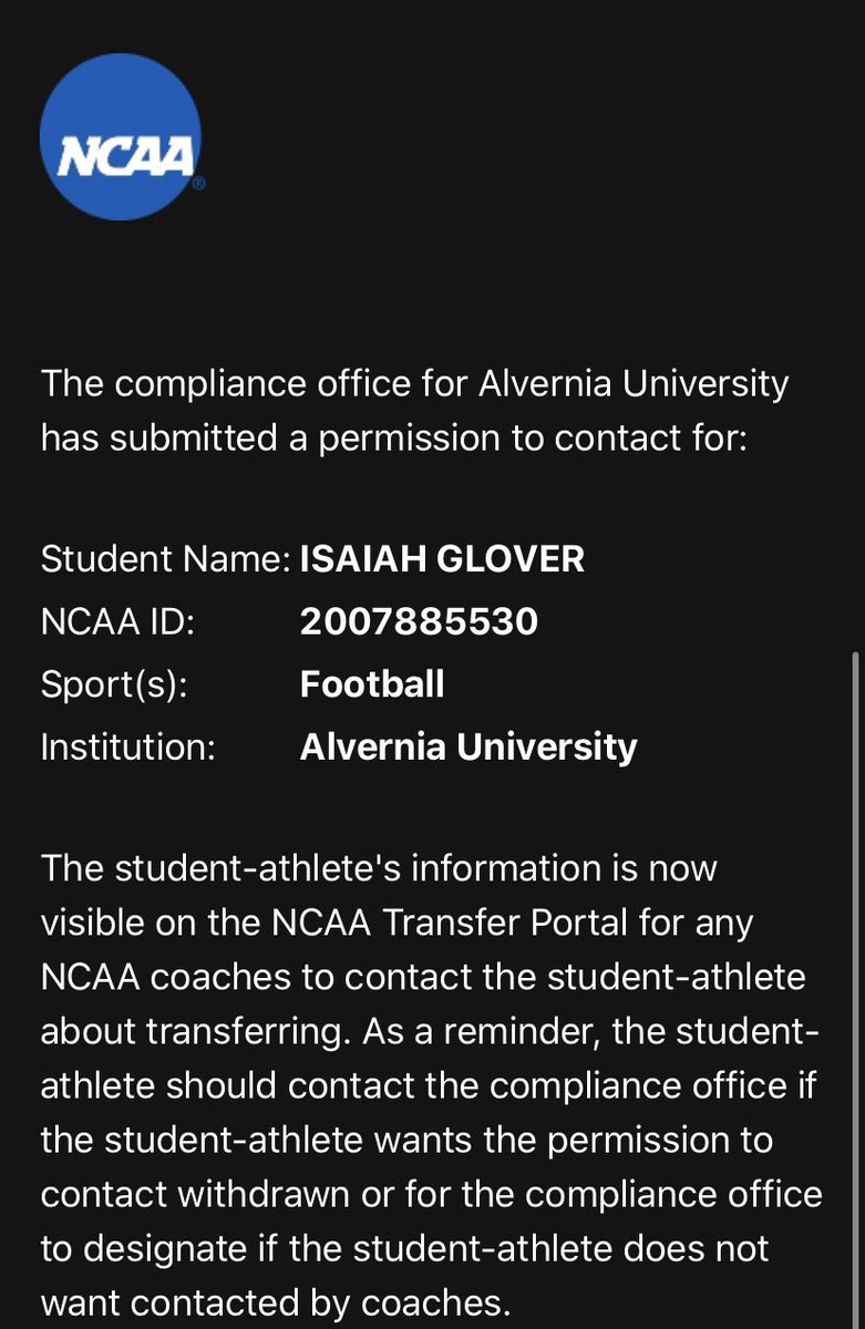 I have officially entered the Transfer Portal! Ready to find a new home!!🙏🏽