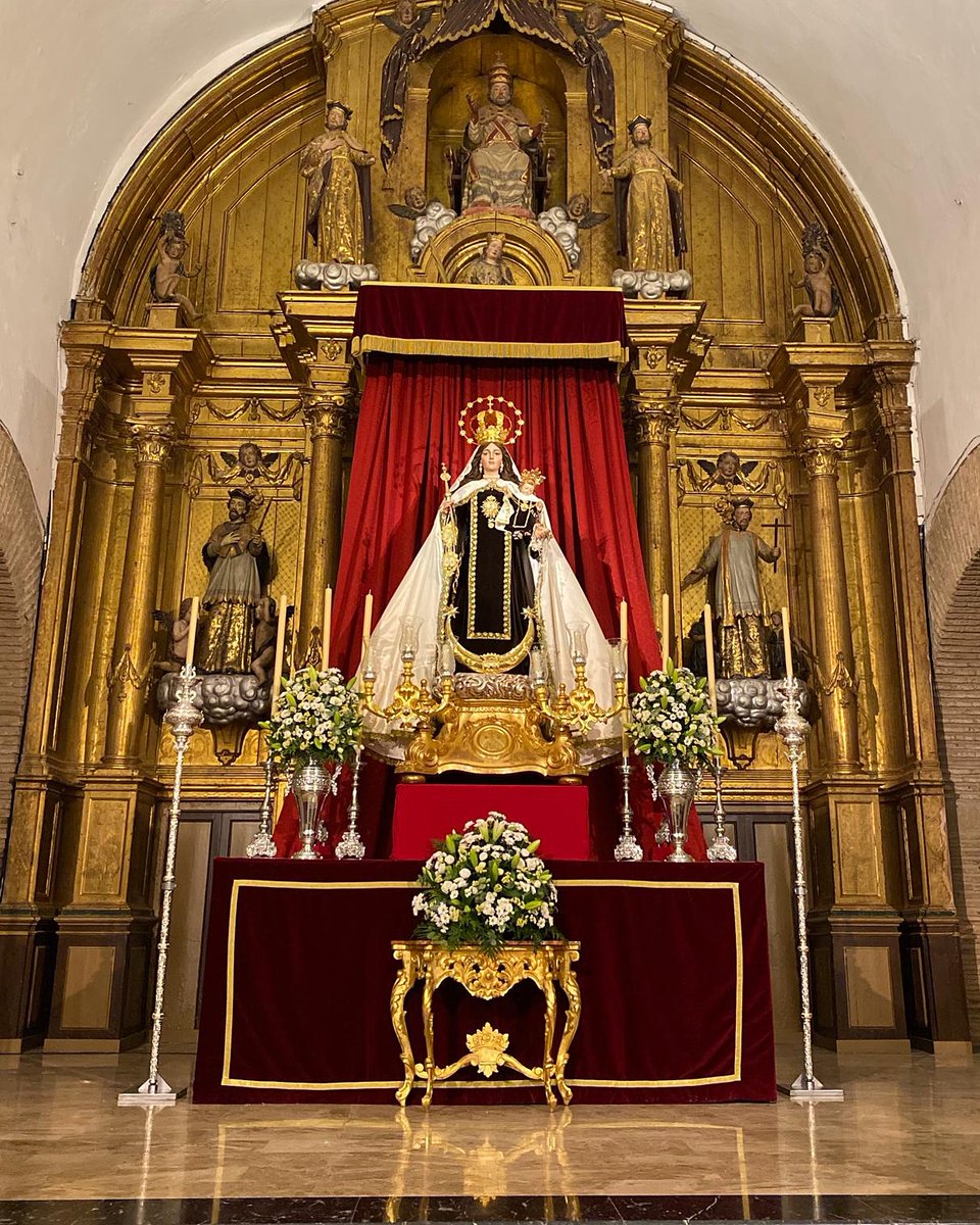La Patrona de Rute ya preside el altar mayor de la Parroquia de Santa Catalina Mártir. …endelcarmenpatronaderute.blogspot.com/2020/07/la-pat…