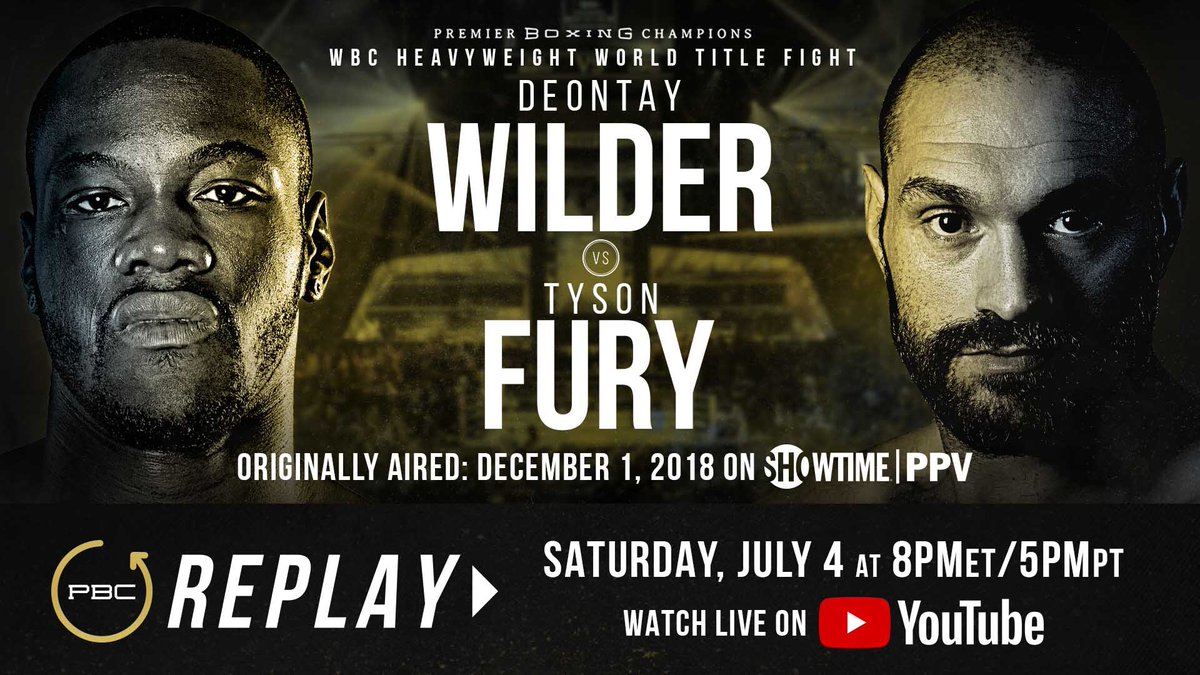 premierboxing's tweet photo. 🥊 : #WilderFury — #PBCReplay
📅 : TONIGHT
⏰ : 8 pm ET/5 pm PT
📲 : https://t.co/xyh3Salkvz https://t.co/1Dcz9qGLI6