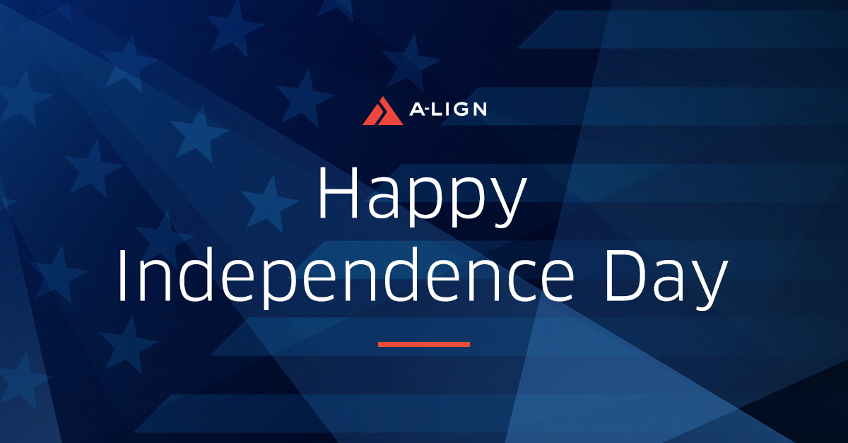 aligncompliance's tweet photo. From everyone at A-LIGN, we'd like to wish you an enjoyable and safe #IndependenceDay weekend! https://t.co/SLVfhyYl5z