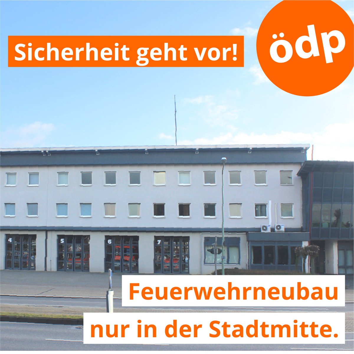 OeDPBottrop's tweet photo. Nach Meinung der #ÖDP ist der Standort hinter den Realschulen nicht nur aus ökologischer Sicht der bessere für den Neubau einer #Feuerwache, sondern vor allem aus dem Aspekt der Sicherheit. Das sagt selbst die Feuerwehr in ihrer Stellungnahme: "Aus Sicht der Feuerwehr ... (1/2) https://t.co/go8h1TGa6F