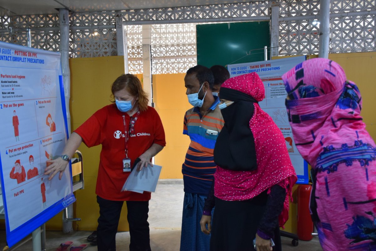 SCIBangladesh's tweet photo. We invited some #host_community and #Rohingya_refugees to visit our new #SARIITC today. Our #health staffs showed them around and told them how it will function and provide support to the community people. They were very happy to have a #hospital in their village. https://t.co/rwqckbRa6Q