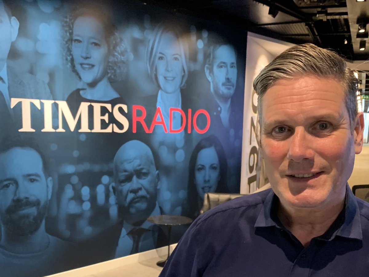 Tim Levell On Twitter Labour Leader Keir Starmer Visited Timesradio For An Interview With Ayeshahazarika The Full Interview Will Be Available Soon On Youtube Alongside Our Interview With Boris Johnson Ps It