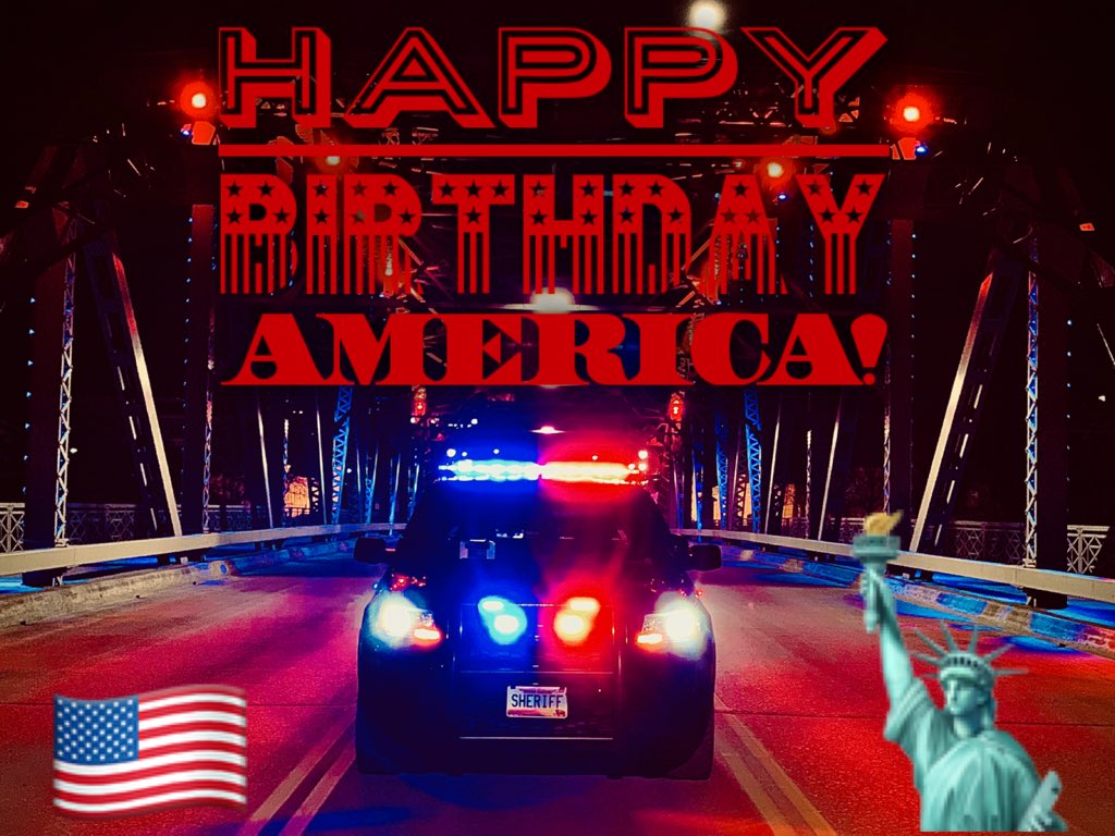 Proud to live in the 🇺🇸#LandOfTheFree🇺🇸and the #HomeOfTheBrave🗽on #4thofJuly! Happy birthday America! 244 years and still looking good! Couple bumps this year but you'll heal up just fine😉! When you're celebrating today, please be safe! #lookinggoodat244 #gfso #goodguysinbrown