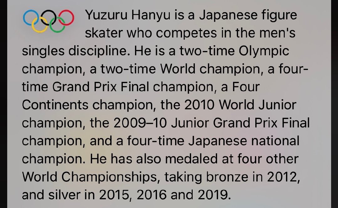 NeedYuzu's tweet photo. @ISU_Figure Yuzuru hanyu for sure. And I can see your intention via the bio. But please remember, we will not admit N*th*n Ch*n if he really win this title thx. Btw, go fix the bio. IT CONTAINS WRONG INFORMATION . https://t.co/dAYYUU0nbK