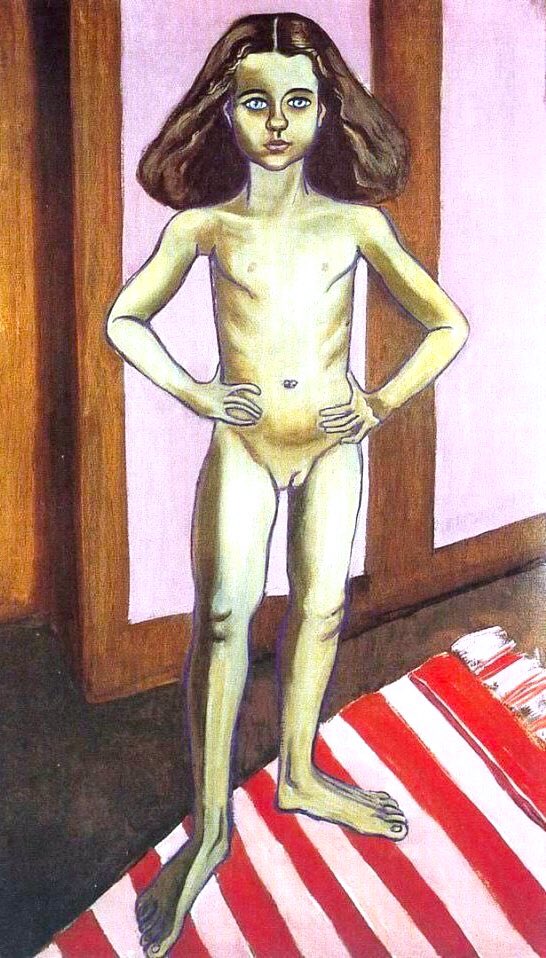 Her work was influenced by her politics & included portraits of intellectuals & left wing characters. Her work depicted subversion & sexuality. Elenka (1936), Isabetta (1934), Woman with Cat (1932) & the polyphallic Joe Gould (1933)