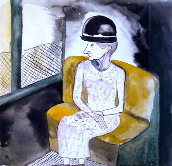 Woman on a Train (1940), T.B., Harlem (1940), Sam & Richard (1940) & Nadiya Nude (1933). The latter shows her commitment to exploring the nude as a non-sexual vehicle but as the lived experience of a body.