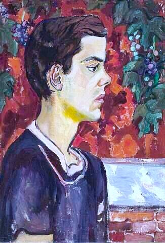 Post WWII she became more involved in Communist circles, including illustrating works. Her politics led the WPA to withdraw support & she lived on the edge, even shoplifting. Ballet Dancer (1950), Richard & Hartley (1950), Phyllis Rubin (1952) & Richard (1952)