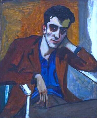 Neel’s sitters were drawn from friends, neighbours & family. She was equally interested in everyone around her. Hers is a universal vision. Baby on Blue Sofa (1939-40), Central Park (1946), Dick Bagley (1946), the Sea (1947)