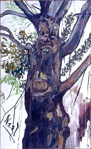 By the end of the 50s her work was gathering interest amongst the avant-garde. Two Girls, Spanish Harlem (1959), Tree (c1959), Sam (1958) & Boys on 108th Street (1955). Children were always central to her work & she explored their depiction with equal psychological intensity