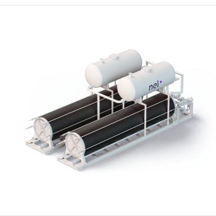 Deep into NIKOLA  @jpr007  @Nikola_Truth  @WholeMarsBlog  @Stringbell27  @fragger911  @origamicyber  @Kristennetten These are probably the electrolysers NIKOLA ordered from Nel ASA in Norway. Trevor speaks of an order worth at least 30 million US dollars for 5 of these electrolysers