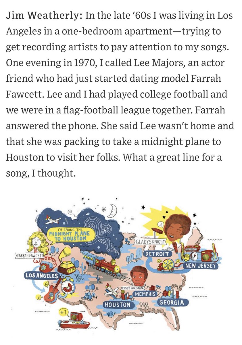 nicholefreije's tweet photo. @JMV1070 @FILAUSA My favorite song history 🎶 how Lee Majors and Farrah Faucet inspired Midnight Train to Georgia 🍑 
https://t.co/un2Ezw5w0O https://t.co/AuydHCzJwL