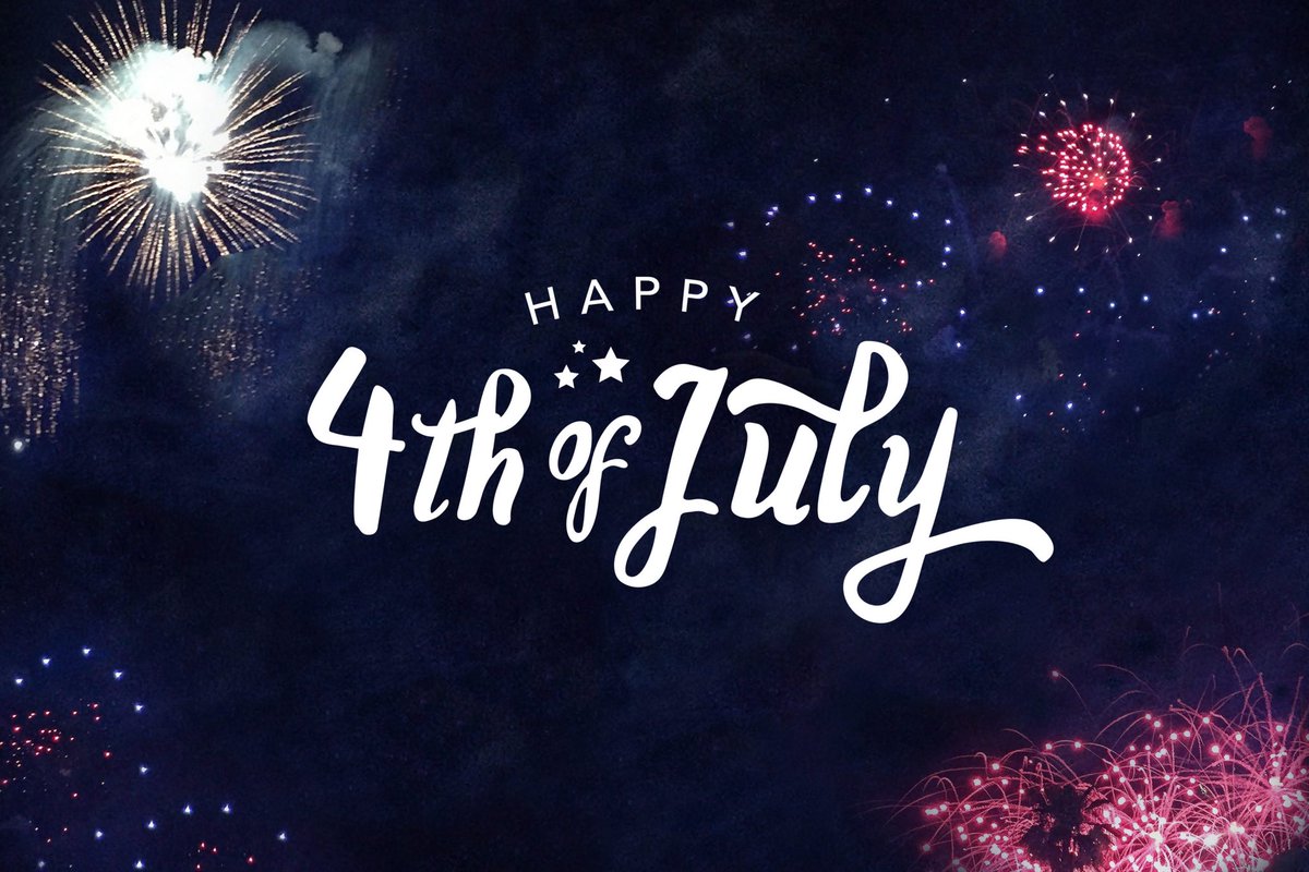 Have a happy and safe Fourth of July! #IndependenceDay