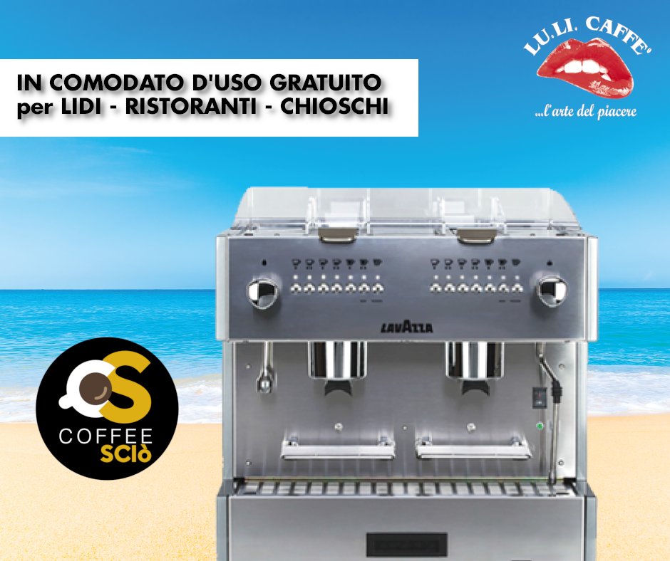 CoffeeScio's tweet photo. 𝐒𝐈𝐄𝐓𝐄 𝐏𝐑𝐎𝐍𝐓𝐈 𝐏𝐄𝐑 𝐓𝐎𝐑𝐍𝐀𝐑𝐄 𝐀𝐋 𝐌𝐀𝐑𝐄?😎
macchina caffè professionale a marchio ✨LAVAZZA✨ in
❗️𝐂𝐎𝐌𝐎𝐃𝐀𝐓𝐎 𝐃'𝐔𝐒𝐎 𝐆𝐑𝐀𝐓𝐔𝐈𝐓𝐎❗️ Per chioschi, ristoranti e lidi, per ripartire al meglio con una carica di espresso WhatsApp: 3498669399-3332702581 https://t.co/4sgZv3G3Zd