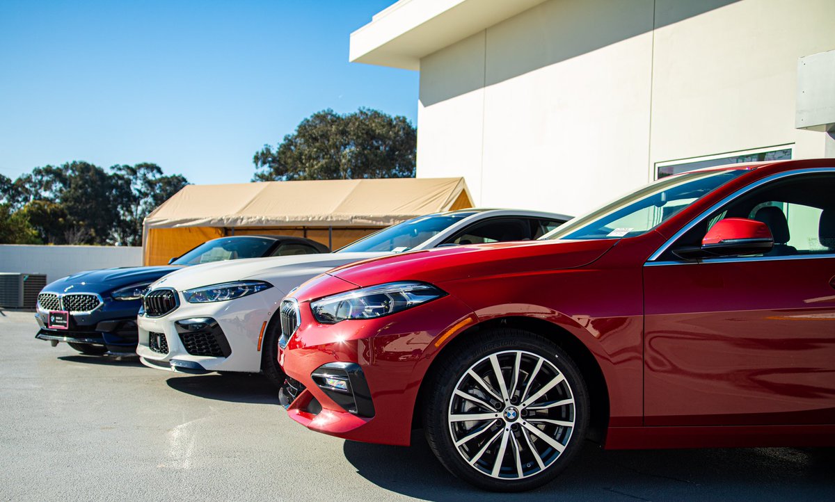 bmwmountainview's tweet photo. Happy July 4th from BMW of Mountain View and the #melbournered 228i #grancoipe, the #alpinewhite M8 Competition #grancoupe and the #Mediterraneanblue #z4 https://t.co/exqYmd8xjh