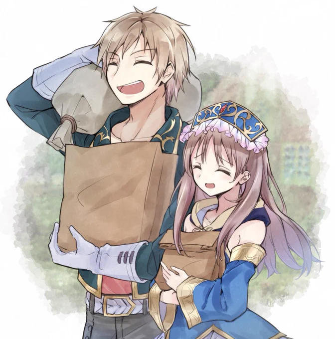 「はーらへったー」
「めーしまーだかー、でしょ。変わんないなぁ」 