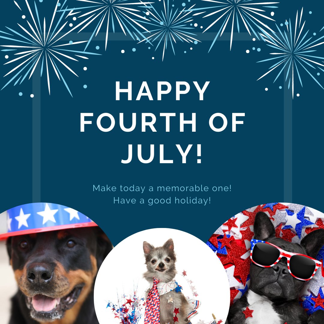 vetmeasure's tweet image. We hope you and your doggo are having the best time outside celebrating Independence day! 
-
#FourthFun #Veterinary #VetMeasure #DogsofInstagram #RedWhiteandBlue