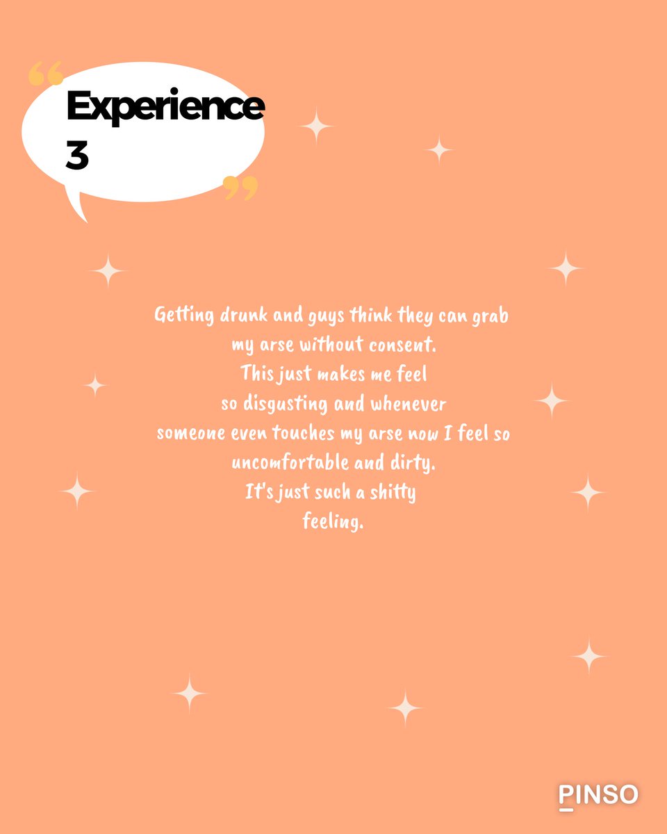 nocatcallszone's tweet photo. This happens too often. Many people feel powerless in these situations as they don’t want to cause a scene so must ignore it, which has serious repercussions on their wellbeing and their sex and love lives. Being drunk is not an excuse!!
#experience3
#sexualhaassmentendsnow https://t.co/KE7KKzHoXh