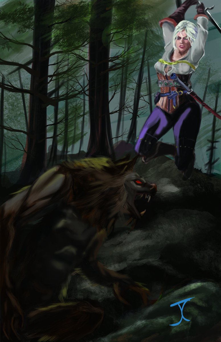 cashicoi's tweet photo. A friend got me really into thw witcher series. I really like ciri, she's pretty cool. I'm happy with how it turned out.

#art #artist #illustration #illustrator #fanart  #cdprojektred #ciri #witcher #witcher3 #fantasy #fantasyart #cashicoi https://t.co/o4Svn2St1h