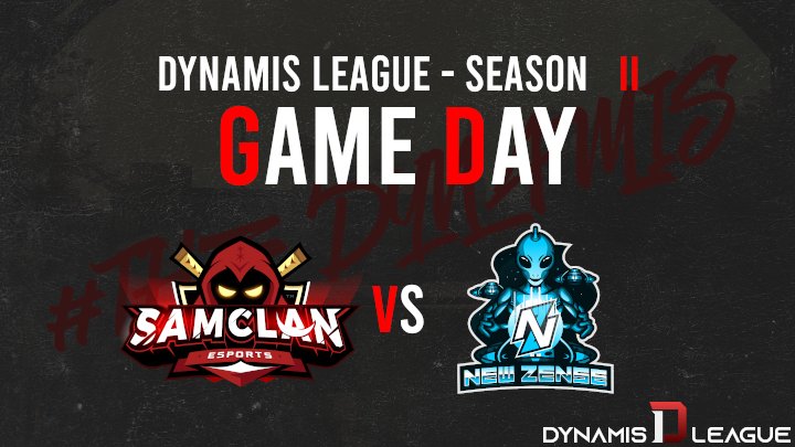 DynamisLeague's tweet photo. #R6S 

Tonight at 19:00 CEST we have our first relegation match between @SAMCLAN and @ZenseNew trinity.

Will we see a 2nd @ZenseNew team in the major league? Let us know below: https://t.co/wQ8VBWcBMP

📺- https://t.co/QCo81RcaFx

#THEDYNAMIS https://t.co/OTL5OUmyUv