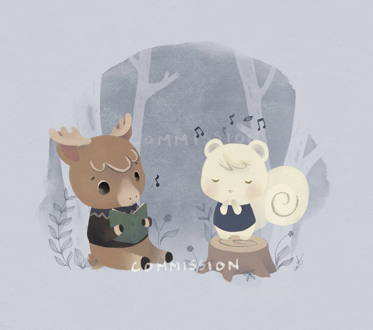 Erik &amp; Marshal commissioned by the wonderful <a href="/titerin/">Rin 🦊</a>