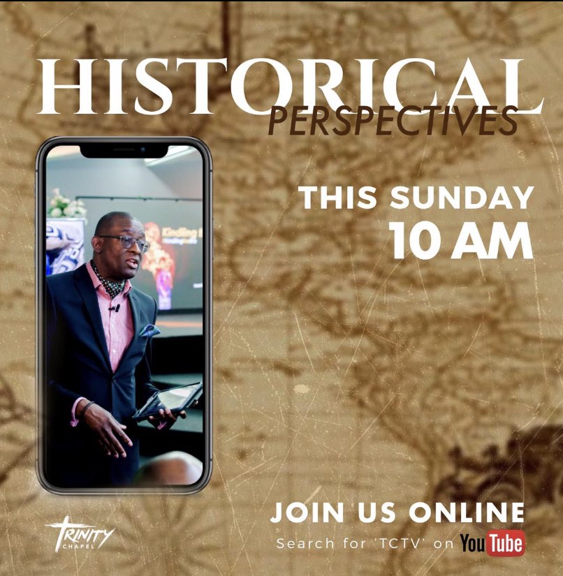 appreciatedone's tweet photo. Join us for another impactful service tomorrow on TCTV as Pastor Yemi introduces us to our month of Purpose with “Historical Perspectives” https://t.co/HJWHPpAsPX