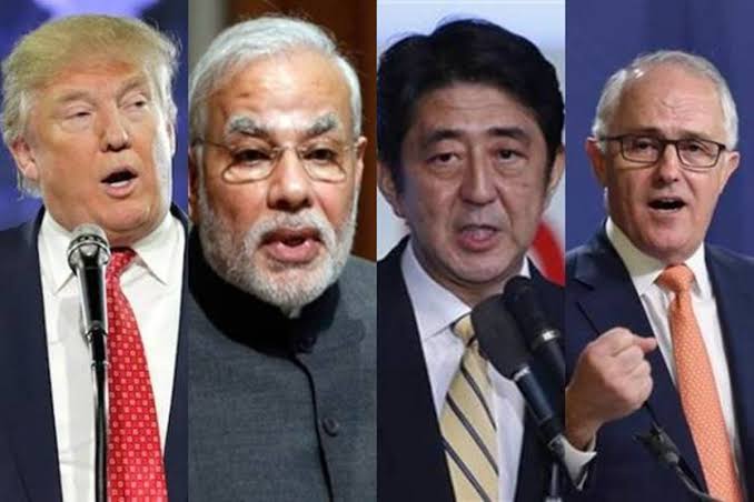 Last 48 hrs ..Some interesting facts The  #QUADThread The last 48 hours have been interesting:~France commits military support to India~US & Germany block China's move in UNSC which blamed India for Karachi terror attack
