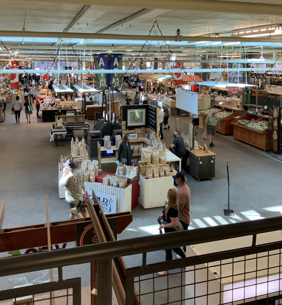 Health inspector just here, “we are the benchmark market in the city”! Thanks to everyone who helps us stay safe and open. 🙏