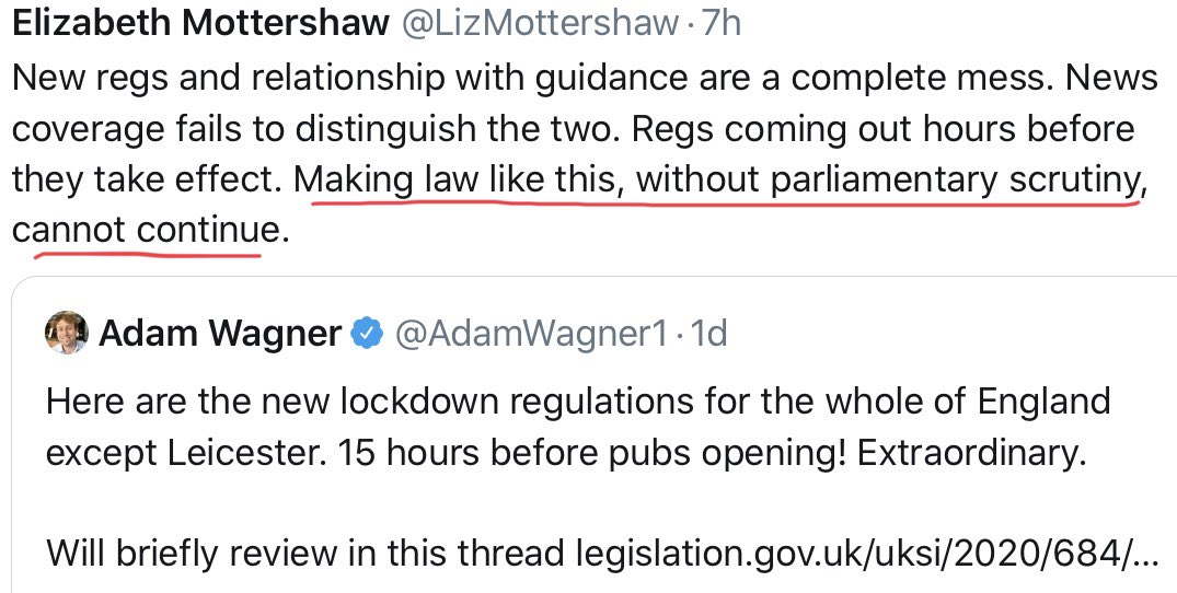  thread / see above ref.  #Accountability  #Parliamentary  #Scrutiny |  https://twitter.com/lizmottershaw/status/1279337299512360963?s=21  https://twitter.com/LizMottershaw/status/1279337299512360963