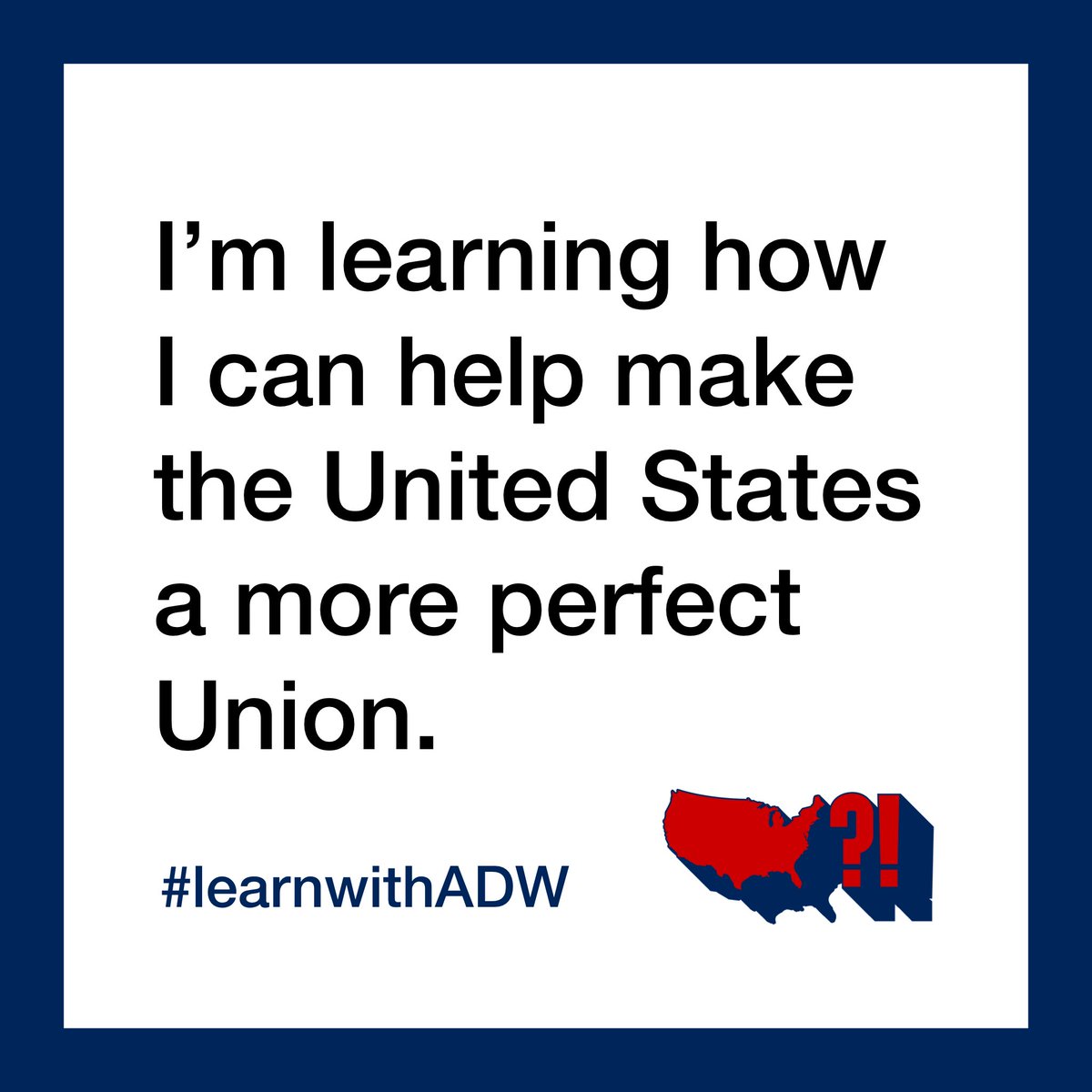 #AmericaDidWhat?! #learnwithADW