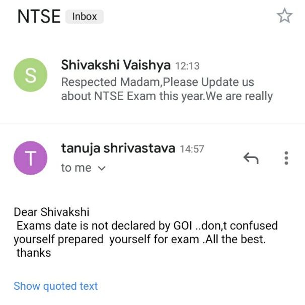 PrashantWriting's tweet photo. See the response from MP board authorities. They are clueless as to what to respond ... 
 
@ncert
 
@DrRPNishank
 
#ClearTheDustFromNTSEKVPYPRMO https://t.co/jBA2v5Prx1