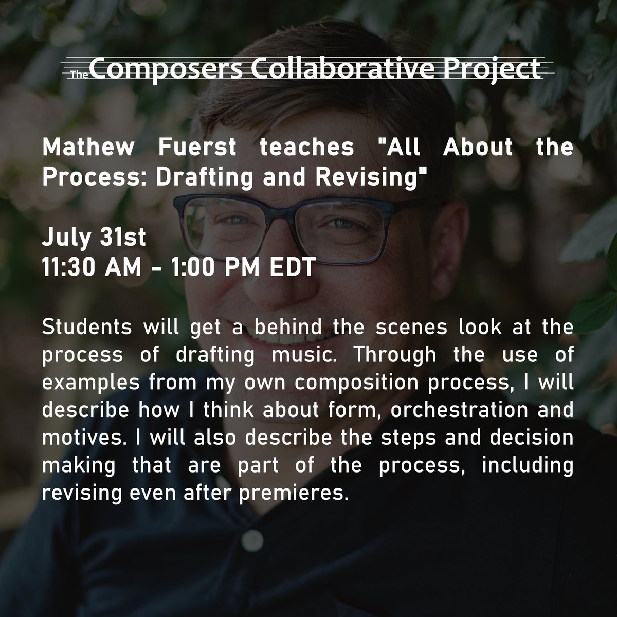 Dr. Mathew Fuerst serves as Associate Professor of Music at Doane University. He is a recipient of two consecutive Palmer-Dixon Prizes from the Juilliard School and third prize for the 2nd Annual Antonín Dvořák Composition Competition. composerscollaborative.com/teachers/fuerst