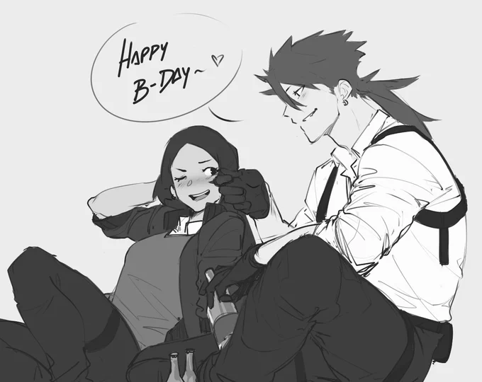 A thematic doodle for this day~ :3 