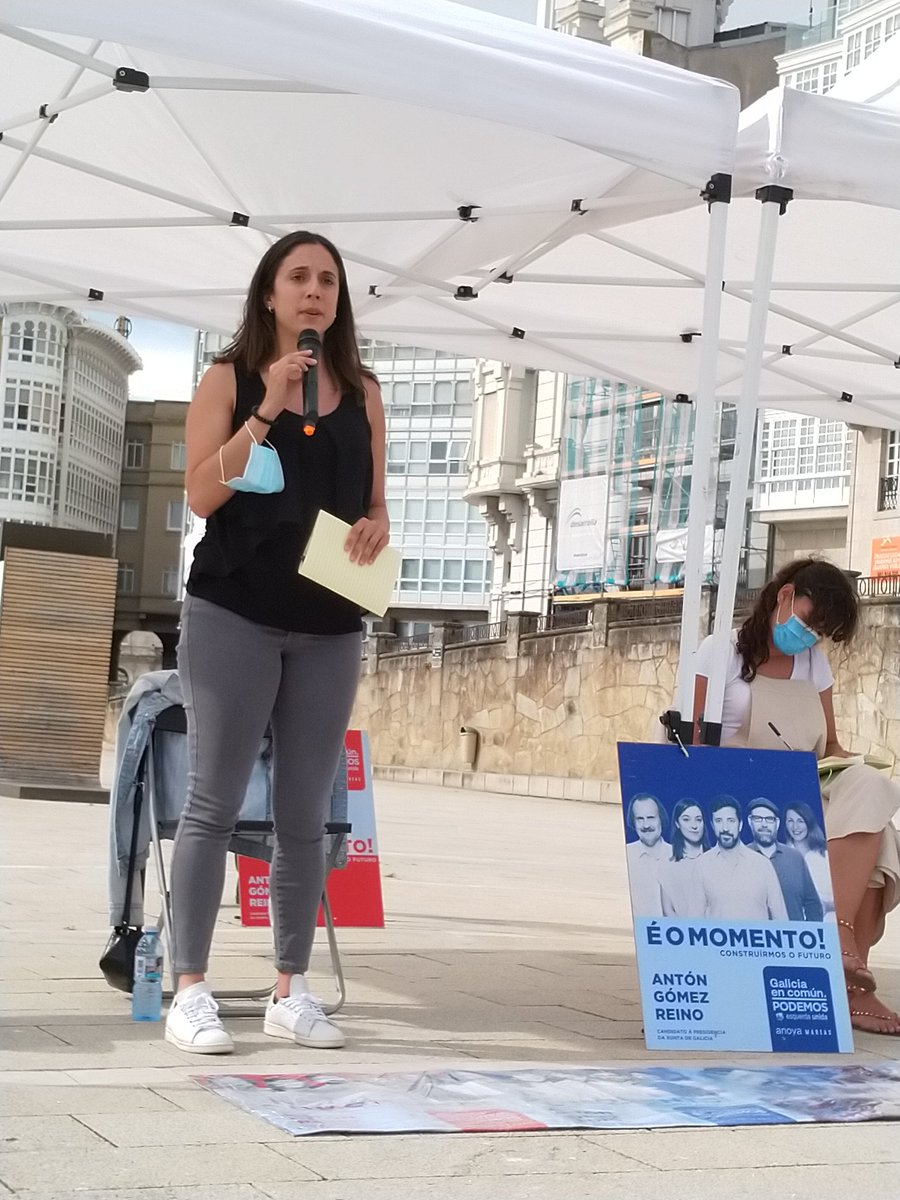 #AgoraMesmo, no acto de <a href="/gecam_/">Galicia en Común - Anova Mareas</a> sobre Memoria Histórica e Democrática, fala <a href="/SainzaRuiz/">Saínza R</a>: "Eu veño dunha cidade, Ferrol, na que sabemos moi ben o que é o movemento obreiro, o que foi o 72 e quenes eran Amador e Daniel, asasinados polo fascismo."
#ÉOMomento #ConstruírmosOFuturo