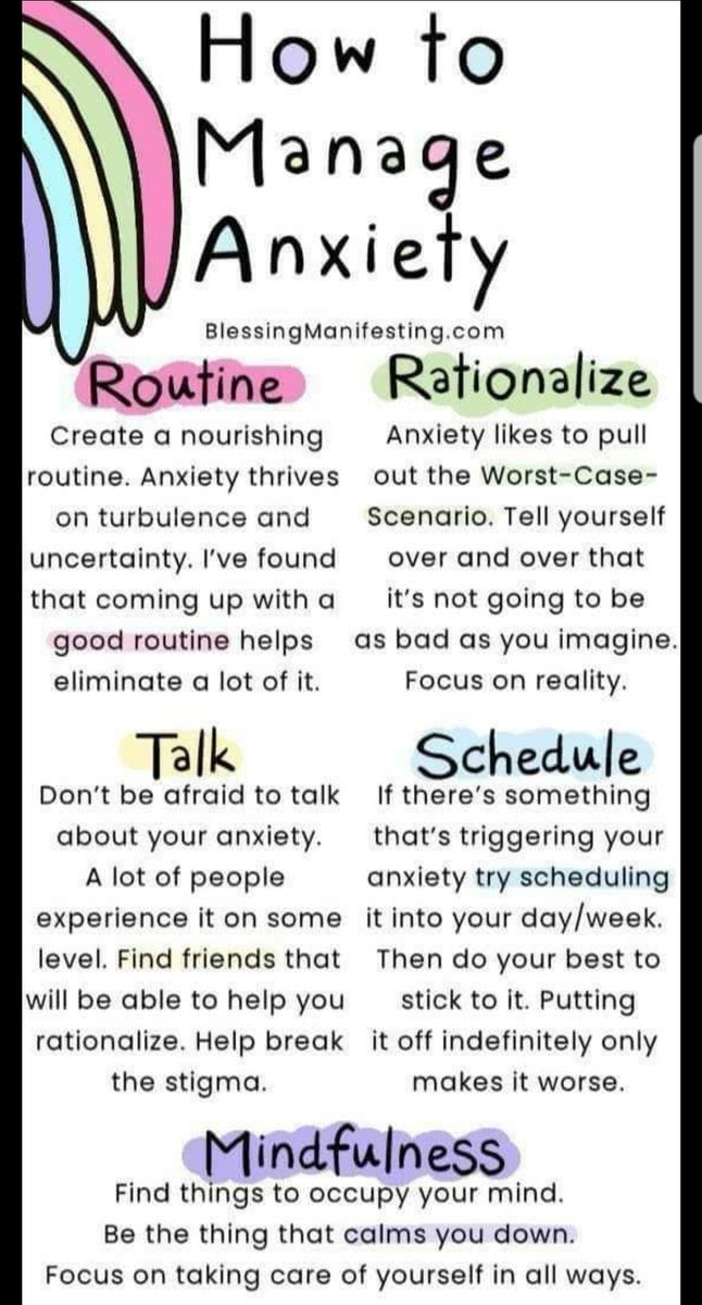 Tips on how you can support and manage your anxiety! A few small changes can make an impact on how you think and feel!

#anxietystrategies
#supportingyourself

@wcdsbspecialed
