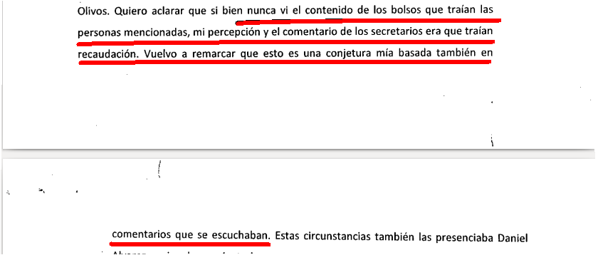 arilijalad's tweet photo. "nunca vi el contenido de los bolsos"
"es una conjetura"
"se comentaba que tenían dinero"
"yo no vi bóvedas"
"eran los comentarios"

Esto es lo que dijo Fabián Gutiérrez ante Stornelli y Bonadio. 
Pero siempre es más fácil leer Clarín que el expediente, ¿no? https://t.co/c7QgOWNSkK